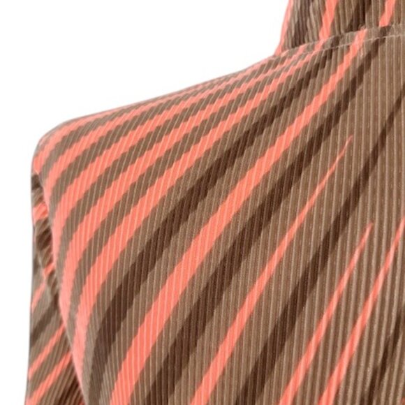 JAMIE SADOCK Women's Orange Multicolor Abstract Crinkle Golf Top 1/4 Zip Sm EUC - Picture 13 of 14